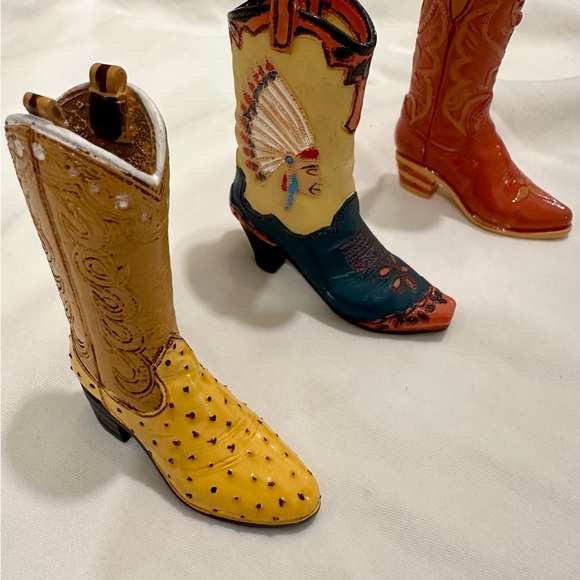 Vintage Cowboy Boot miniature Figurines - Picture 6 of 15